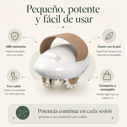 Masajeador Eléctrico Anticelulítico con Rodillo