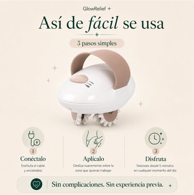 Masajeador Eléctrico Anticelulítico con Rodillo