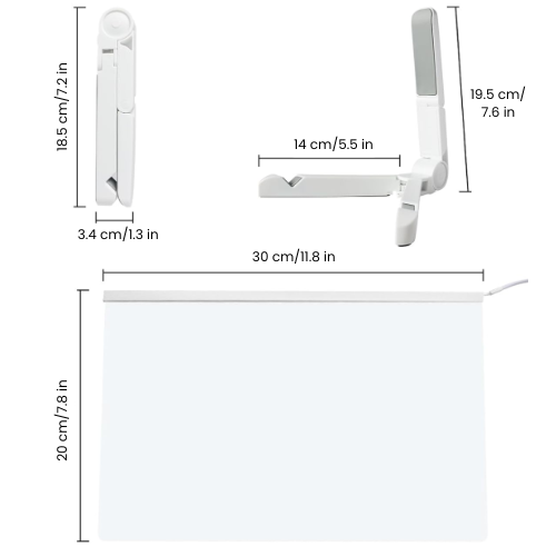 LED Acrylic Luminous Board – USB Powered