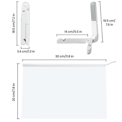 LED Acrylic Luminous Board – USB Powered